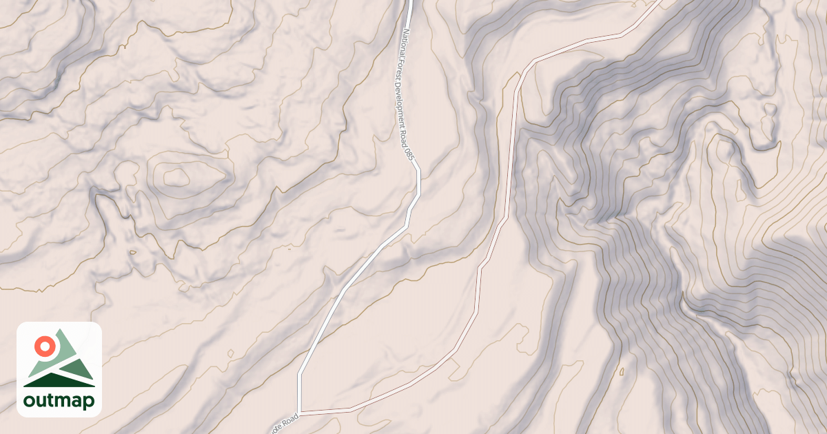 Map of COYOTE EXT.