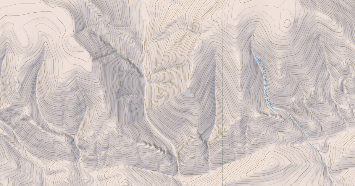 Map preview of Nevada Creek