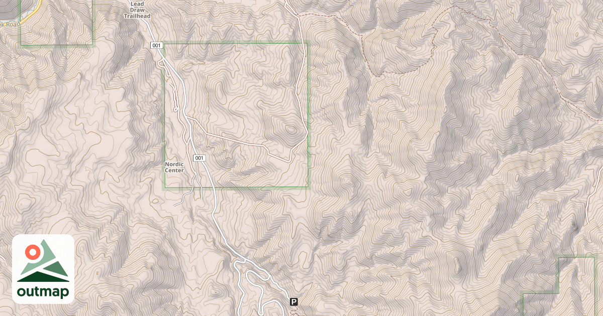 Map of LEAD DRAW-CRESTLINE CONNECTOR