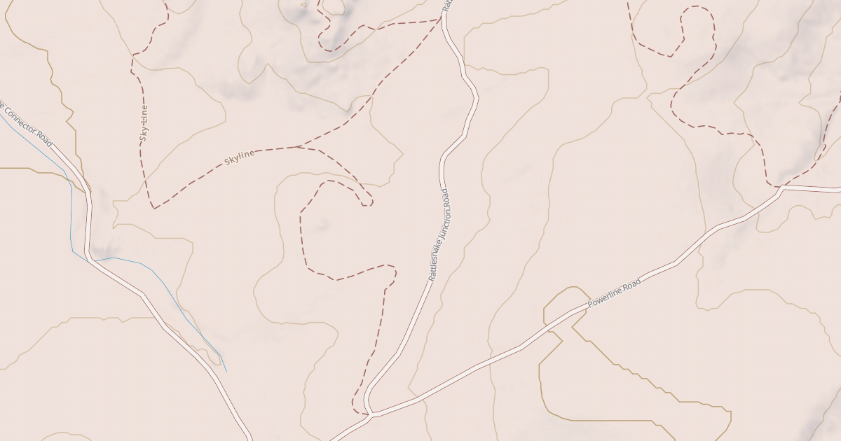 Map preview of BLM National GTLF Public Motorized Roads 0b102c9b-7943-40ae-aedd-f280446c6cf4