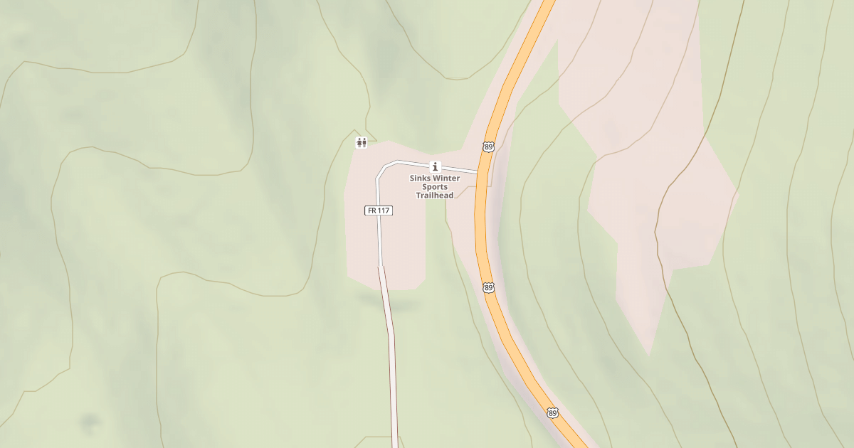 Map preview of SINKS WINTER SPORTS T.H.