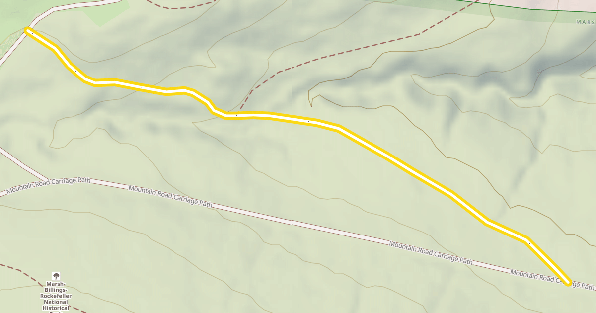 Map preview of Pogue Brook Trail