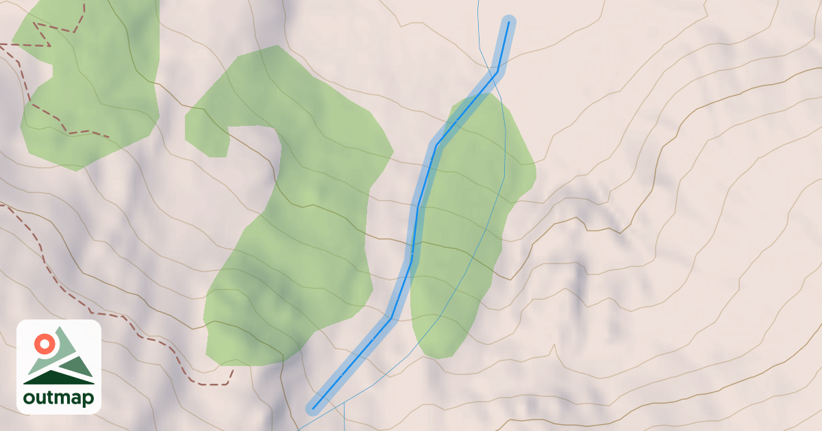 Map of Cabin Glades