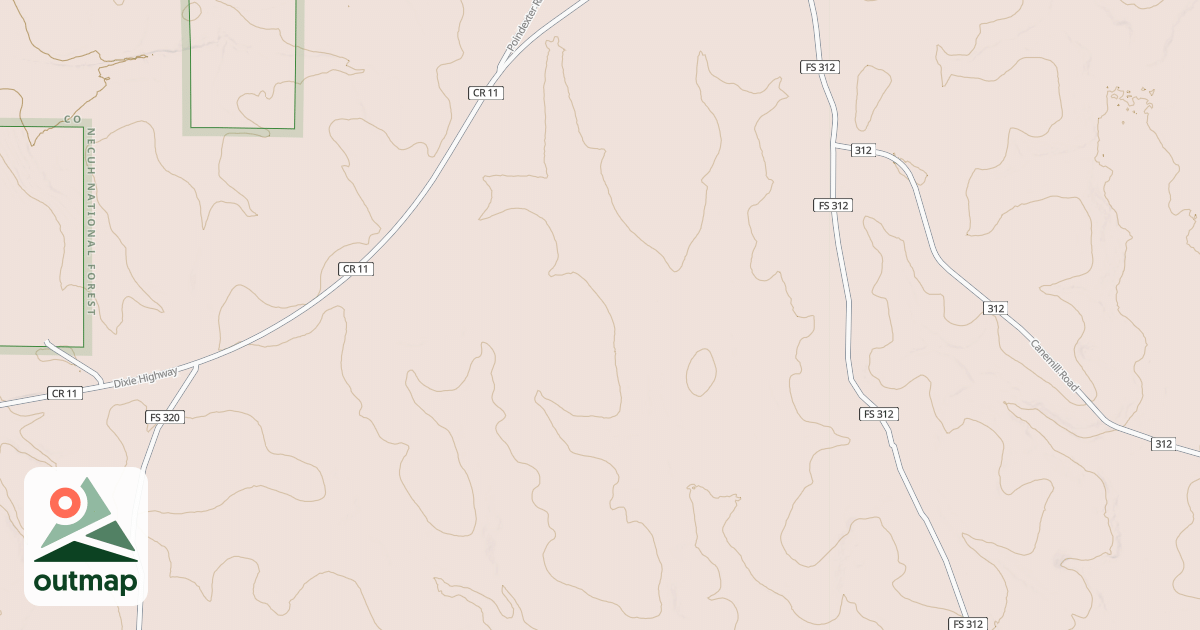 Map of SHOOTING HOUSE