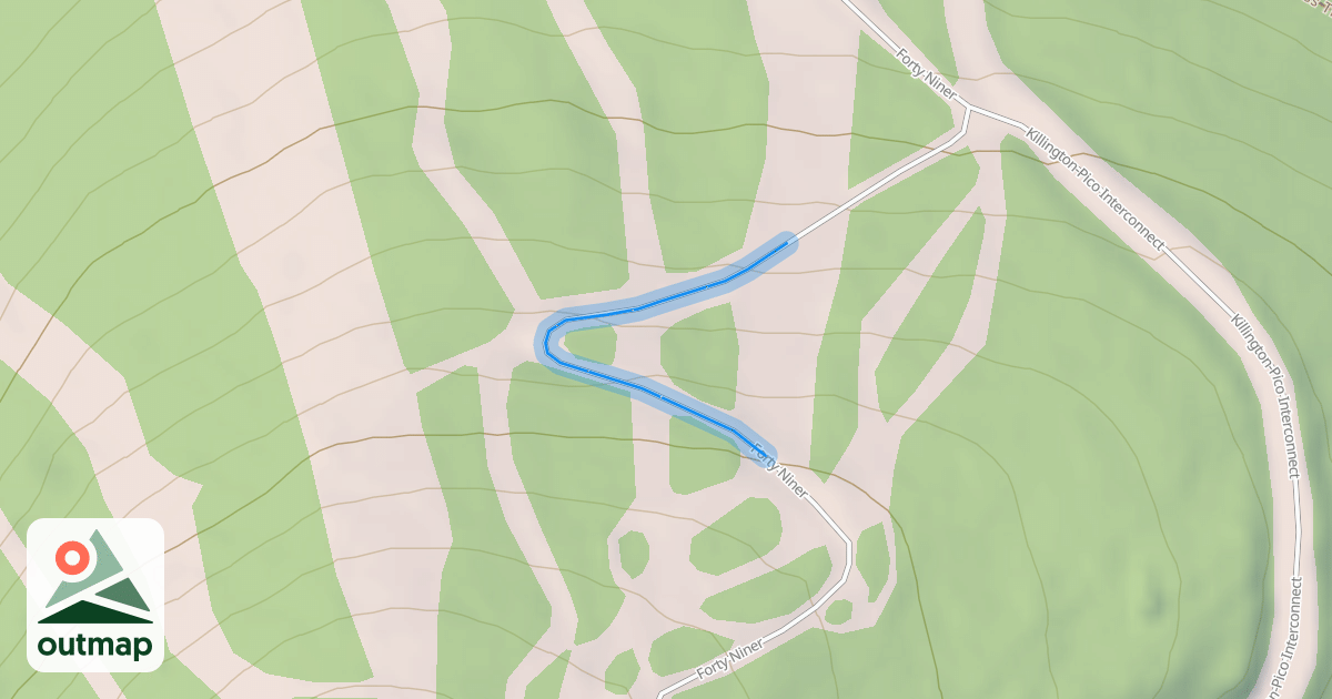 Map of Forty Niner