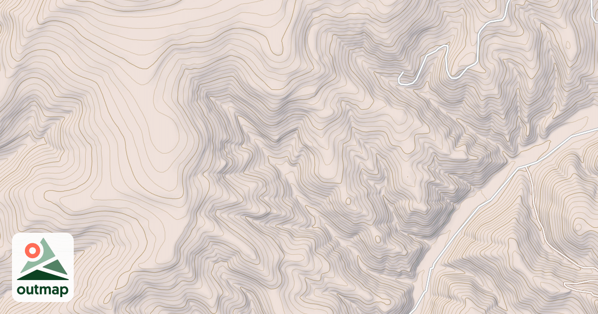 Map of Allen Creek