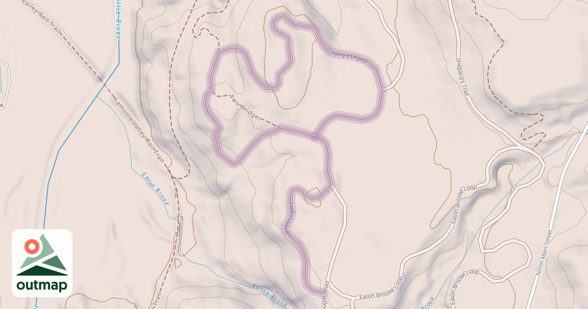 Map of Larry's Legacy