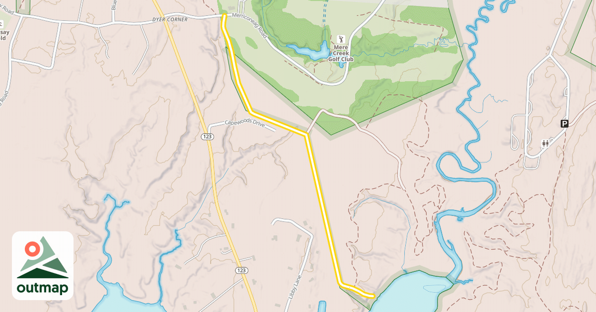 Map of Given Trail