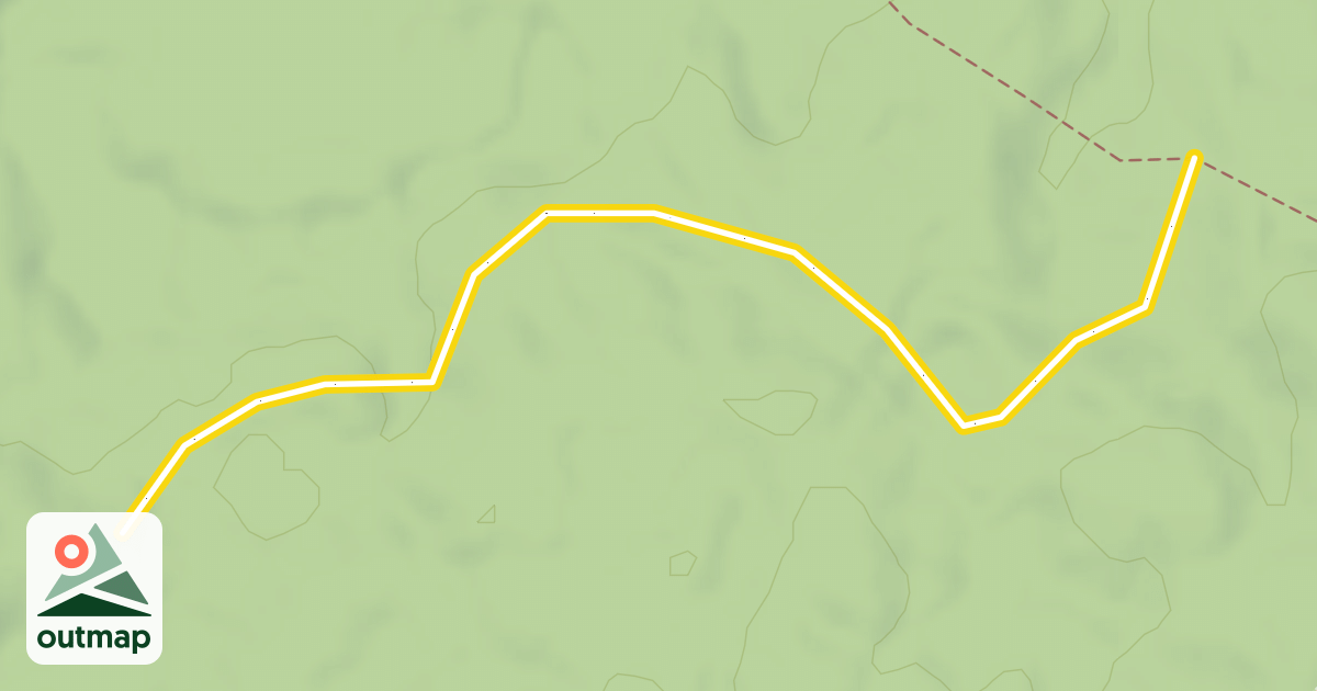 Map of Drummond Ski Trails