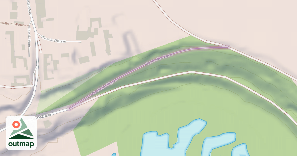 Map of Chemin des Noyers