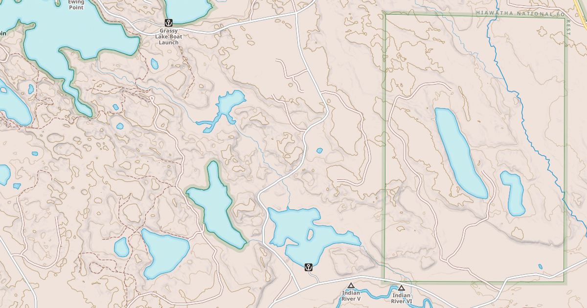 Map preview of DEER CREEK