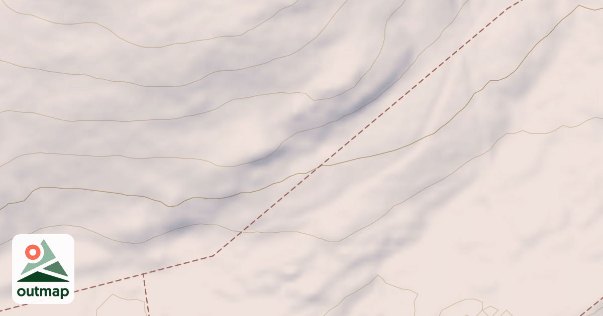 Map of Nicks Lake Trail