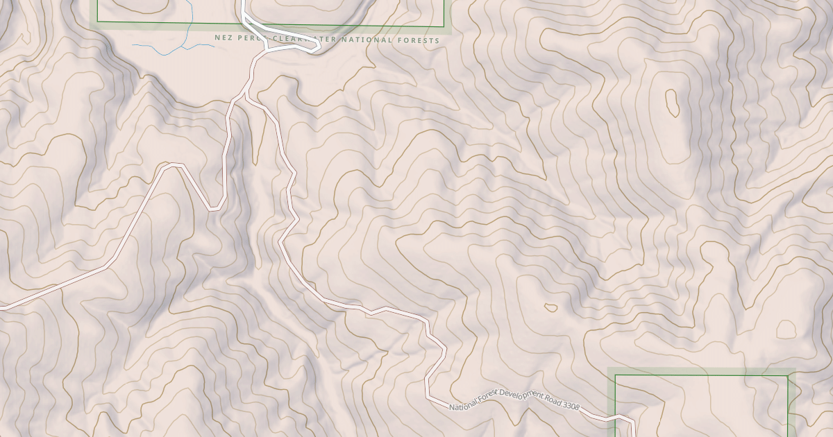 Map preview of MCGARY BUTTE