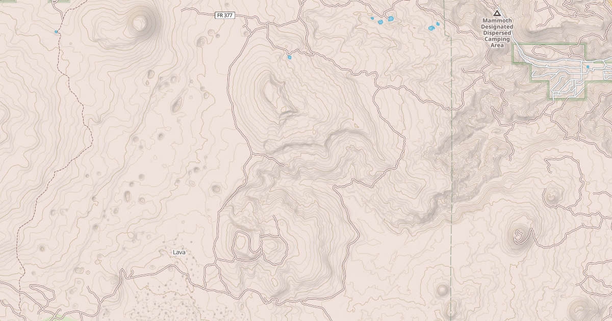 Map preview of TIPPETS VALLEY