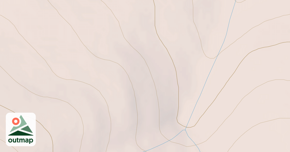 Map of DIAZ FLAT SPUR