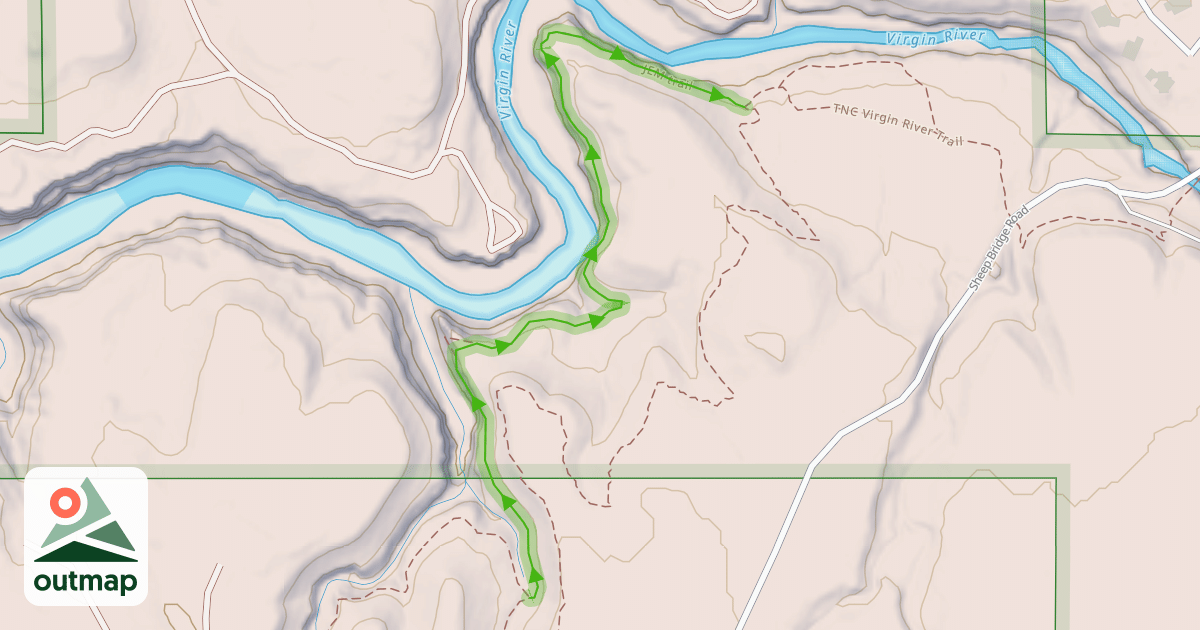 Map of JEM Trail