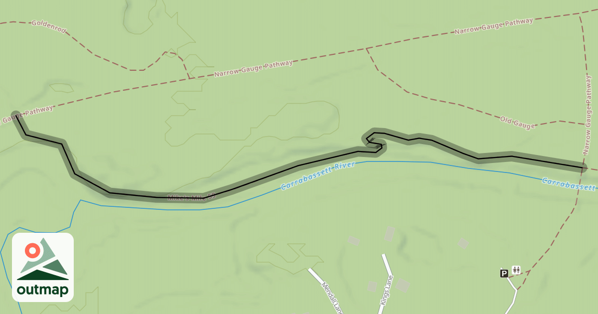 Map of Mike's Mile 59