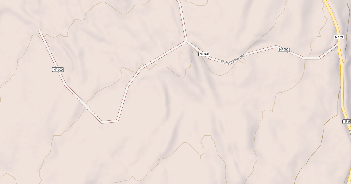 Map preview of USFS Motor Vehicle Use Map Trails 17954