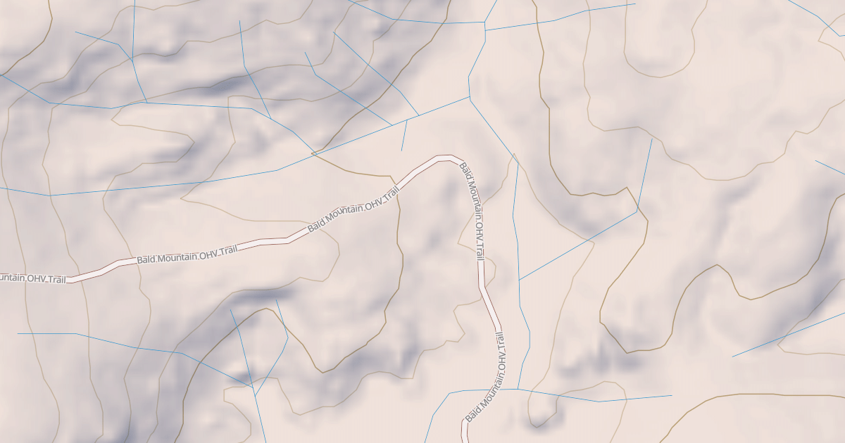 Map preview of BALD MOUNTAIN T23