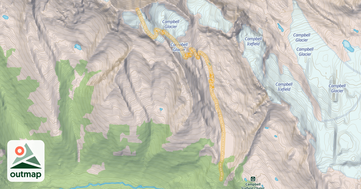 Map of Alan Campbell Uptrack