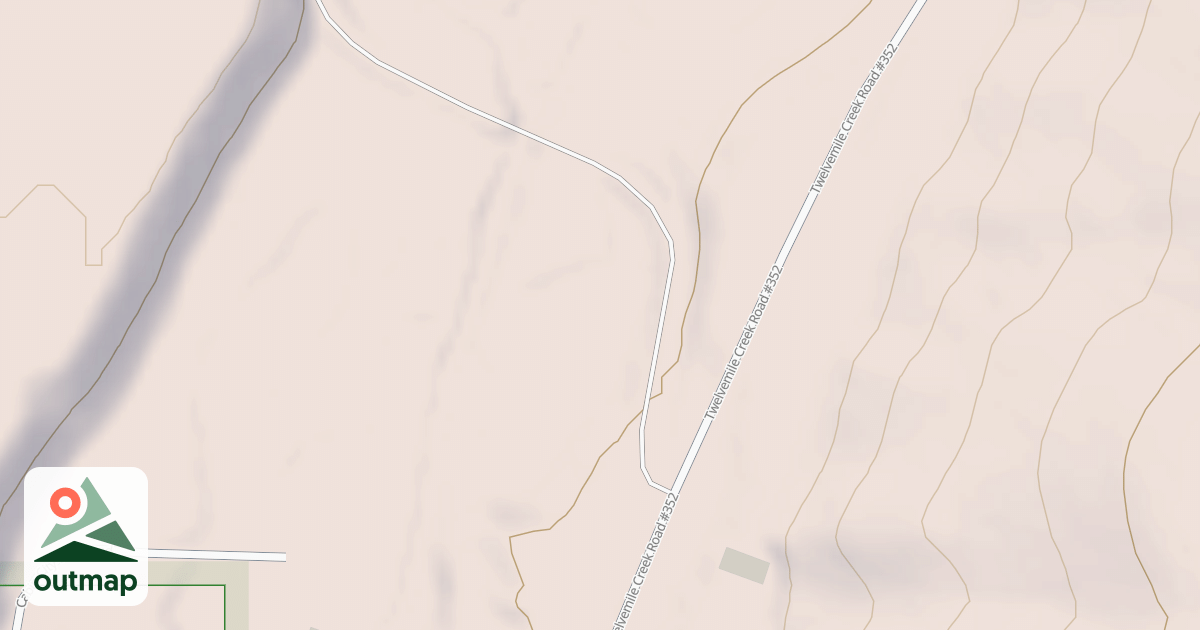 Map of CABIN CITY CAMP