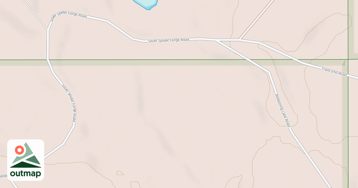 Map of BOWSTRING LAKE ROAD