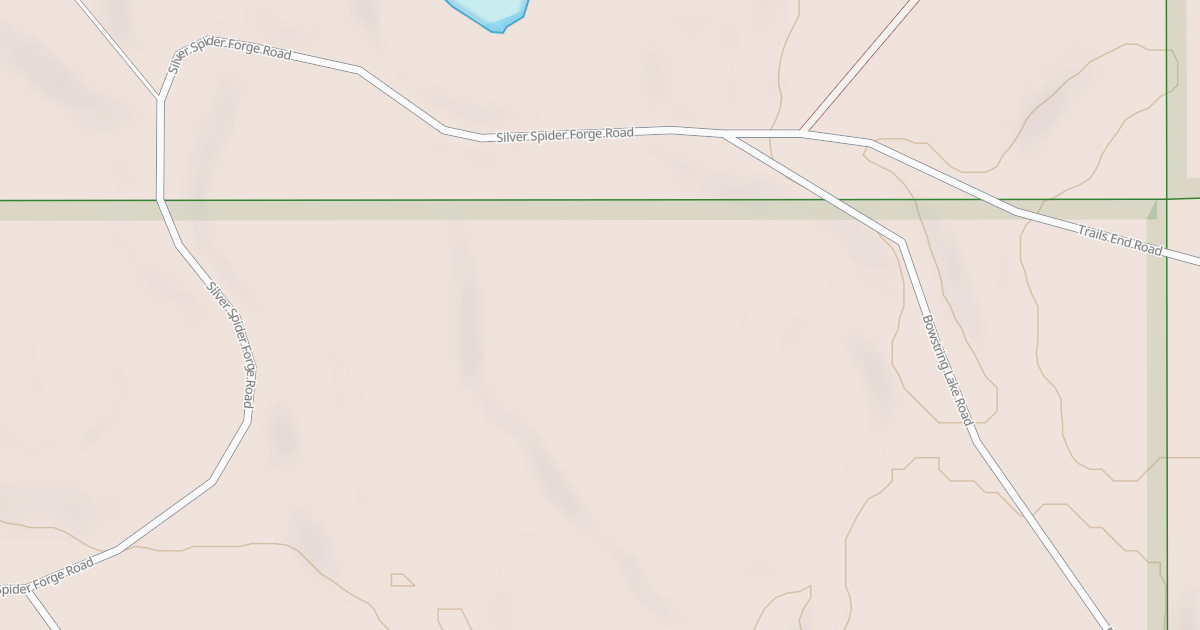 Map preview of BOWSTRING LAKE ROAD