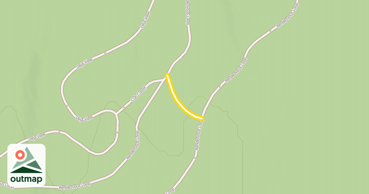 Map of Grizzly Cutoff