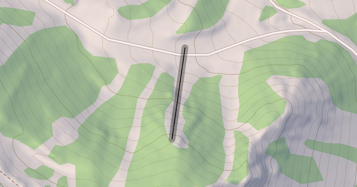 Map preview of North Face