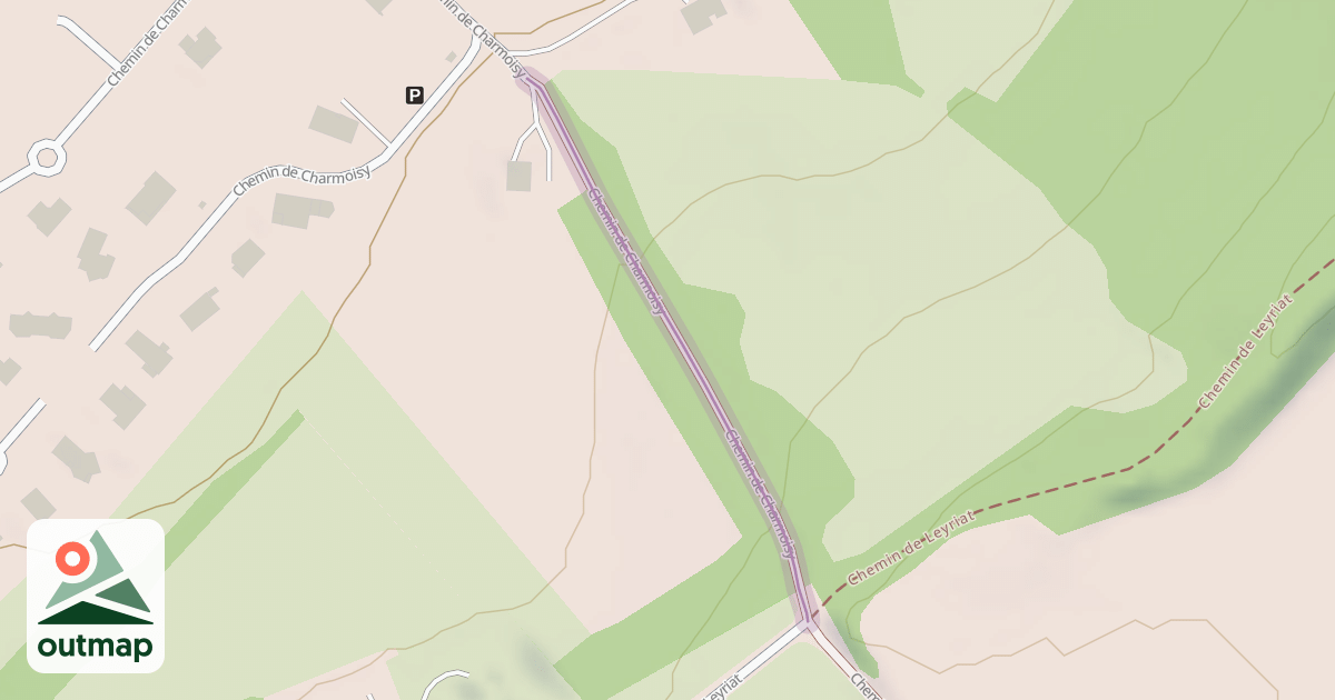 Map of Chemin de Charmoisy