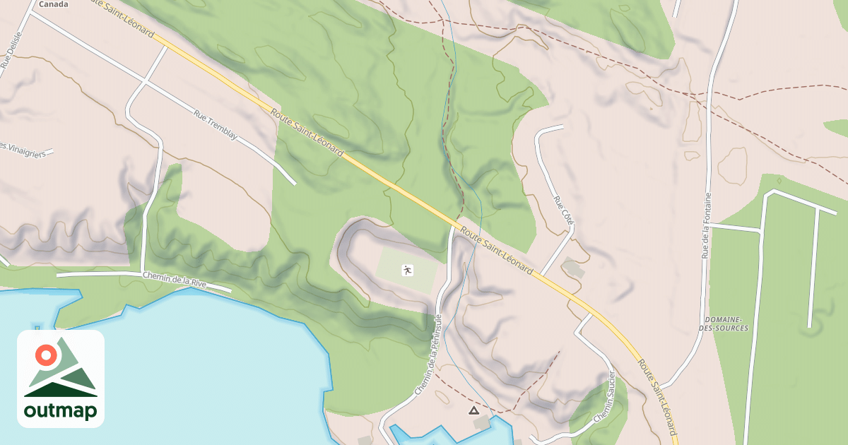 Map of Saguenay Quad Trails 12
