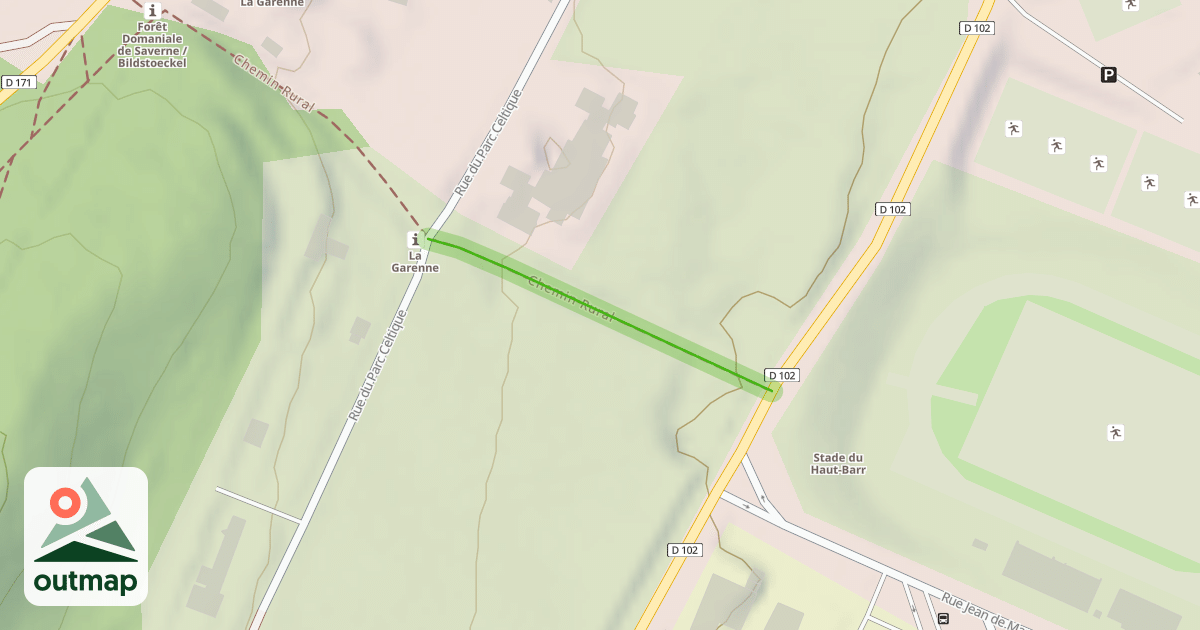 Map of Chemin Rural