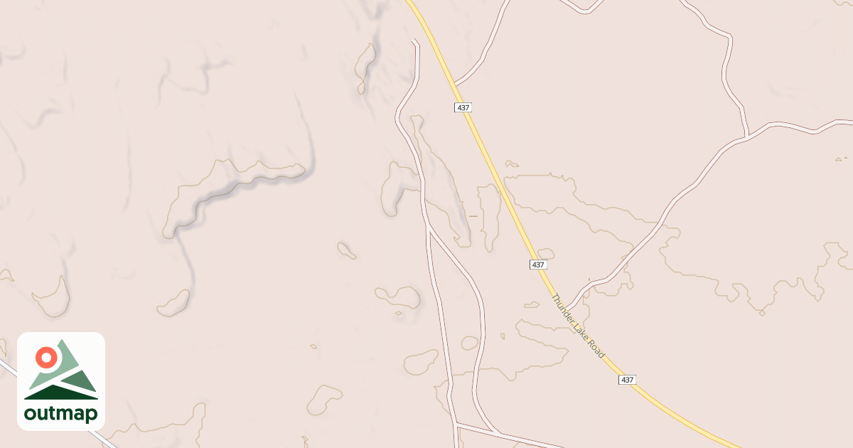 Map of CORNELL LAKE