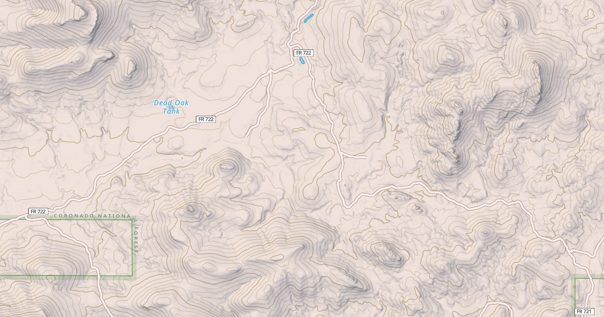 Map preview of CAJA CANYON