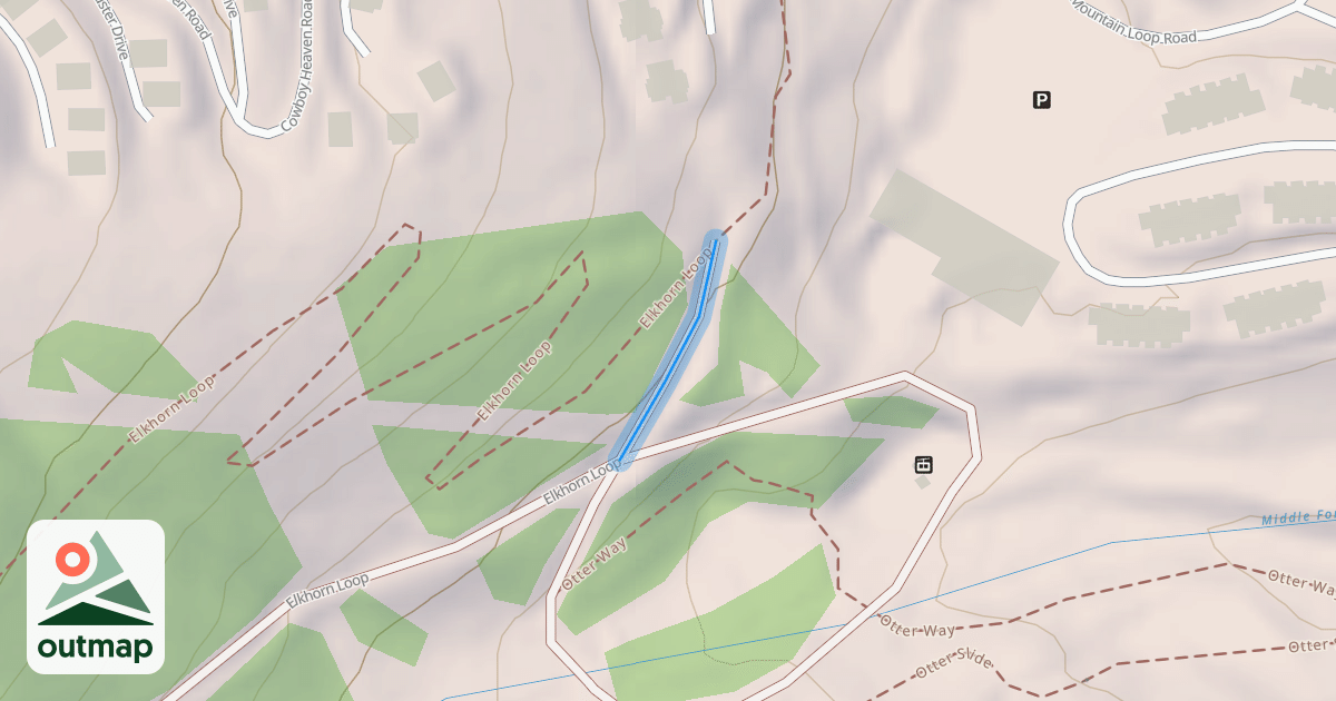 Map of Lodge Loop
