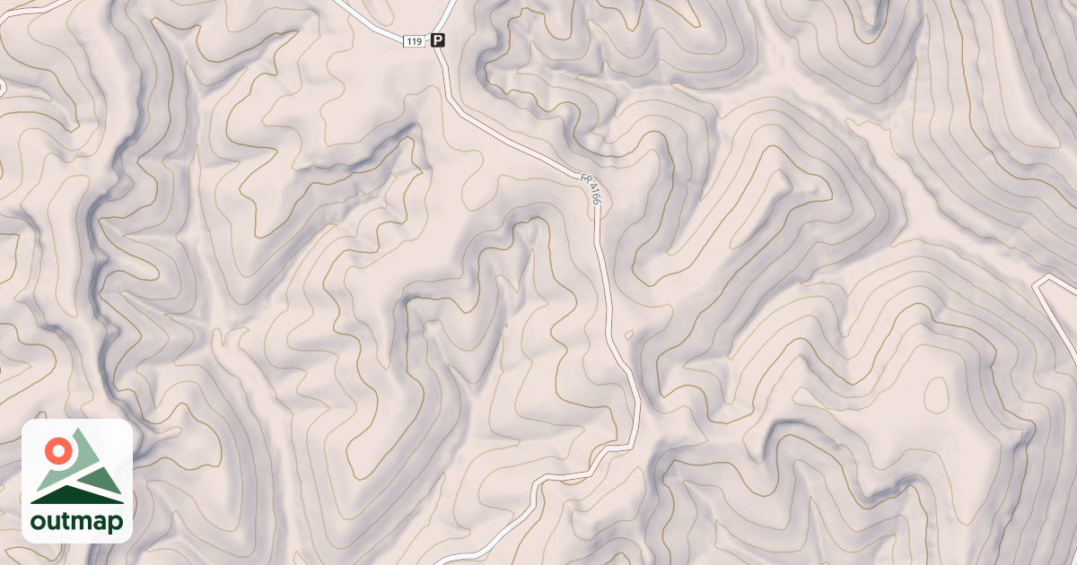 Map of 4166