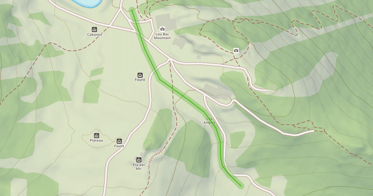 Map preview of Soucarade Pla del Mir