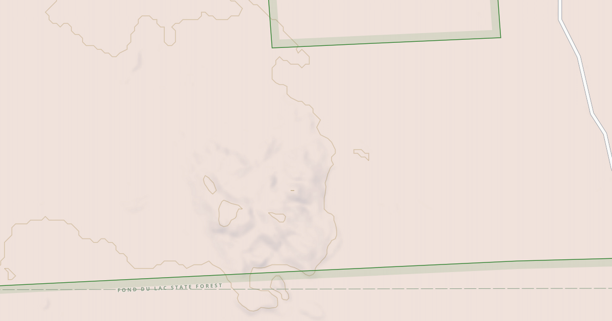 Map preview of Fond du Lac State Forest Trails