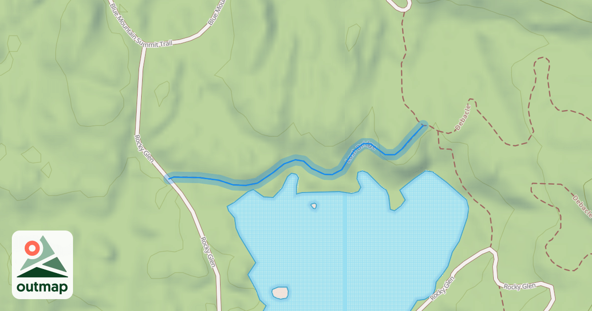 Map of Lost Bridge