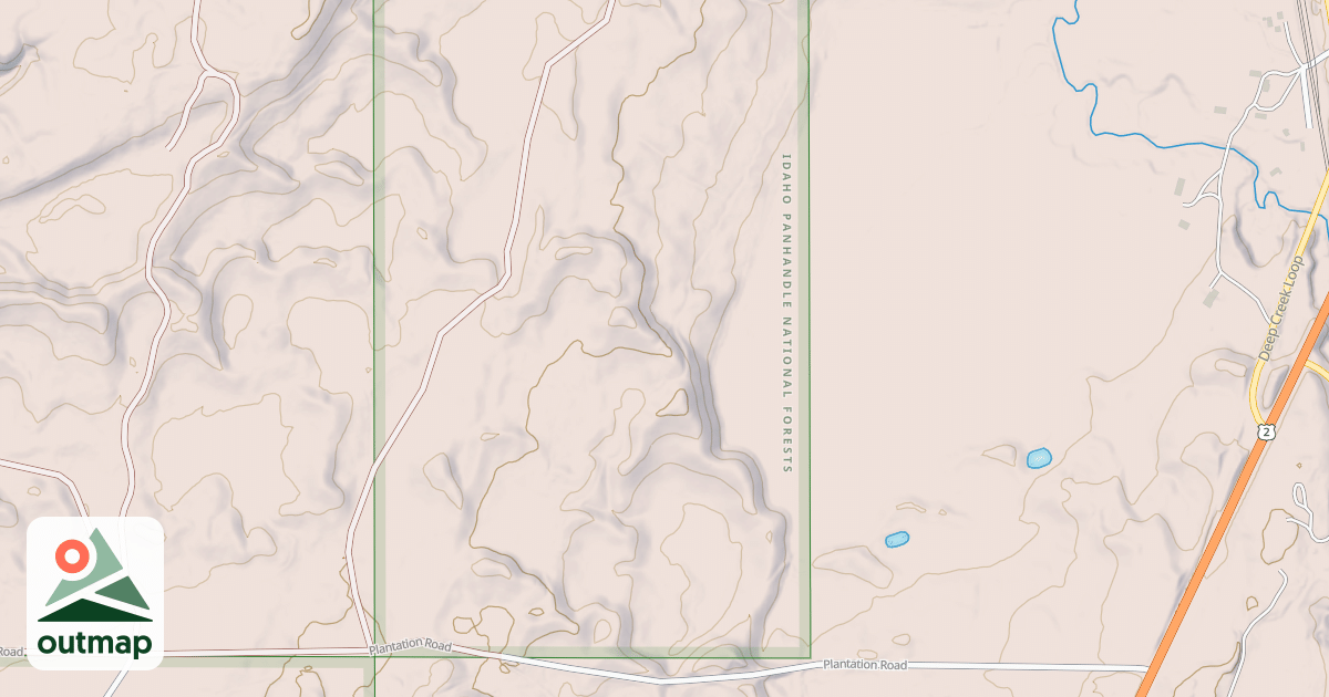 Map of SAND HILL D