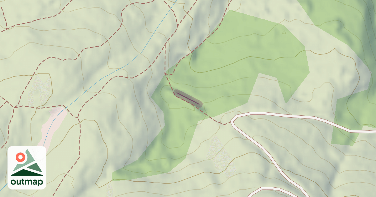 Map of Climbing Crag
