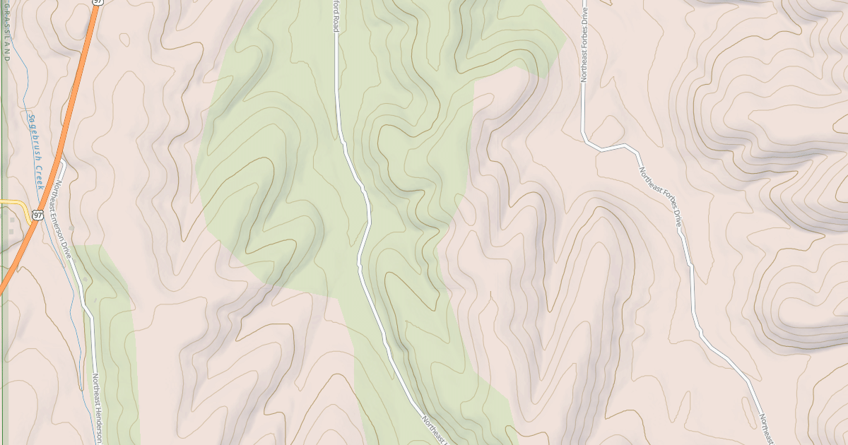 Map preview of USFS Motor Vehicle Use Map Roads {413D18F3-F6A6-4B71-915A-E066CB783000}