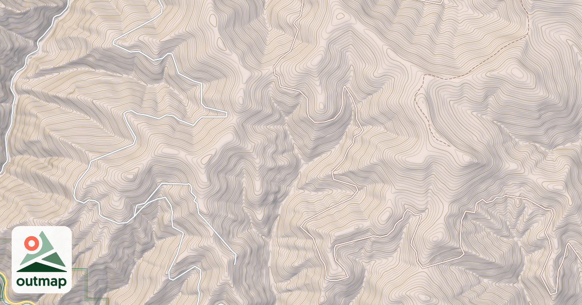 Map of Haggerty Ridge