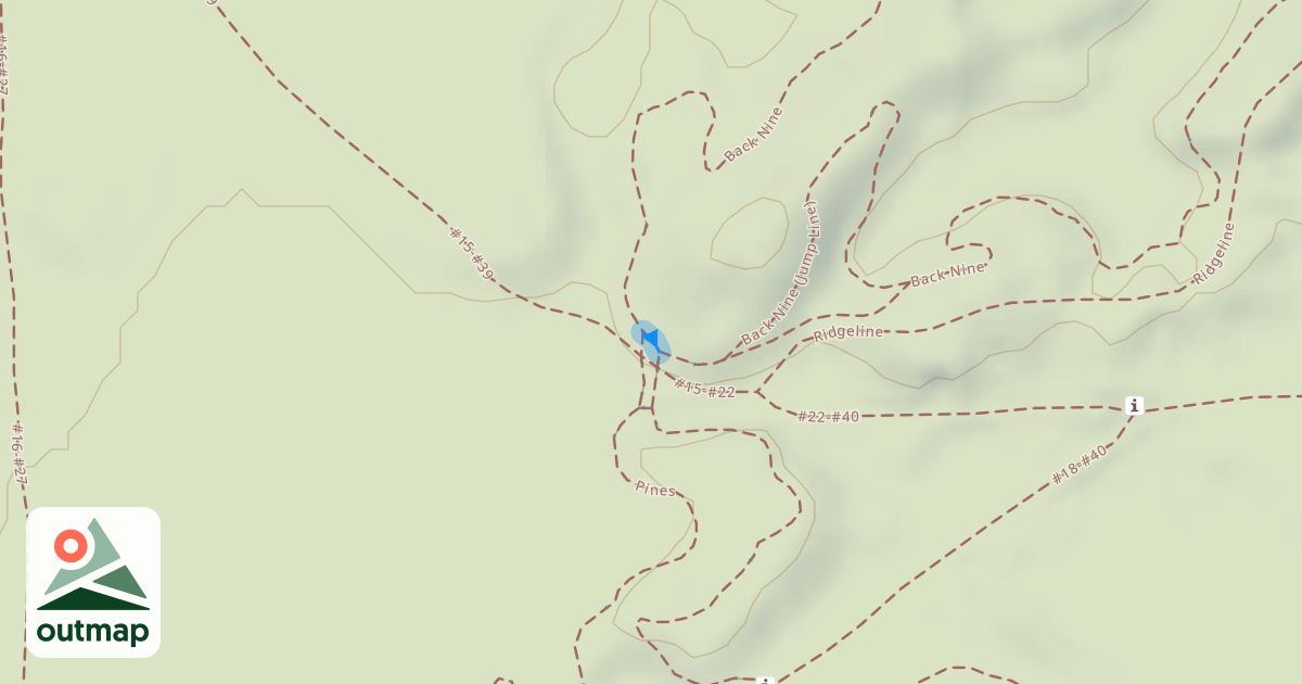 Map of Back Nine