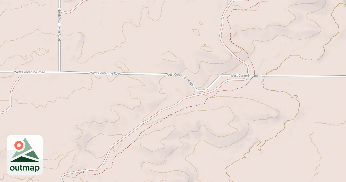 Map of Little Manistee Motorcycle Trail