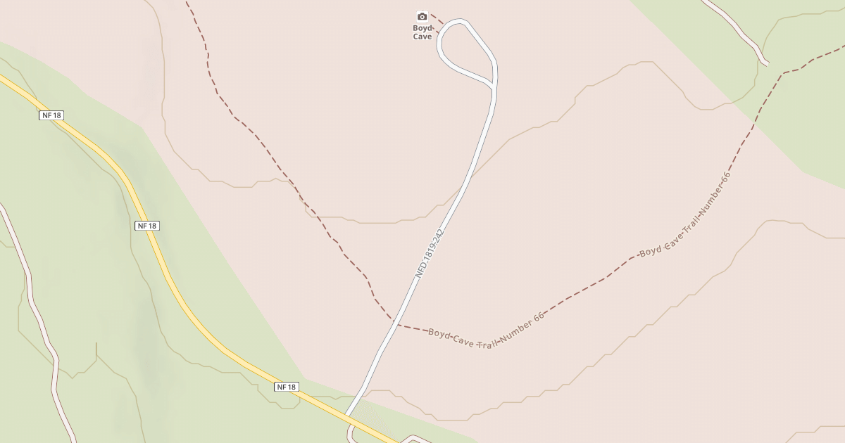 Map preview of BOYD CAVE