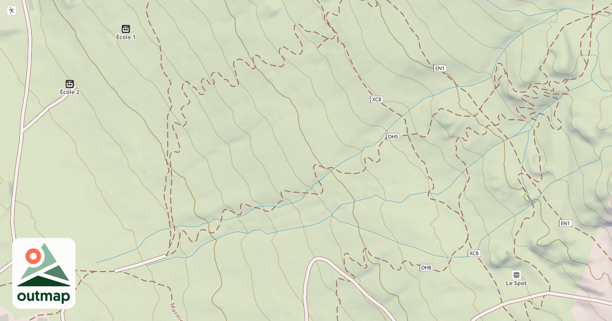 Map of Skicross