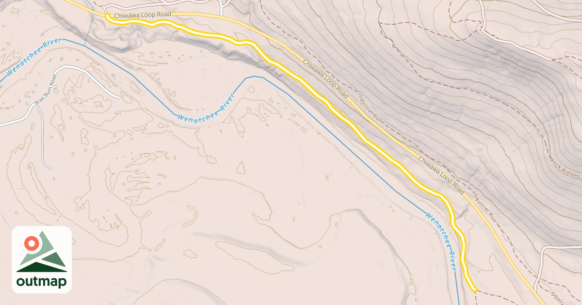Map of See-n-Ski Trail