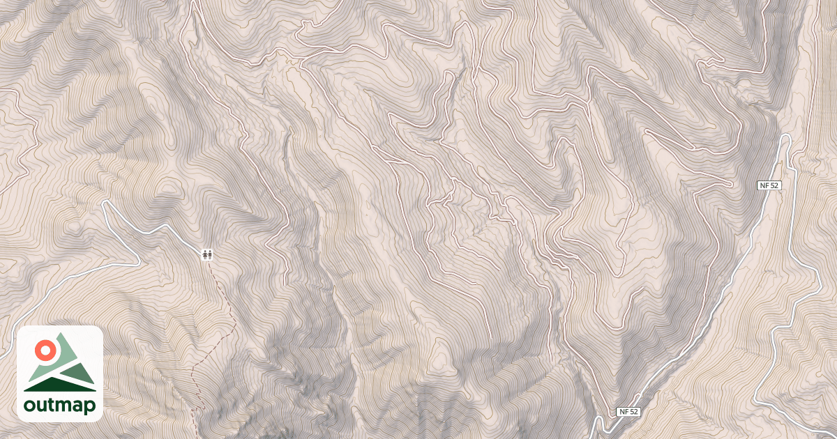 Map of LONG CREEK