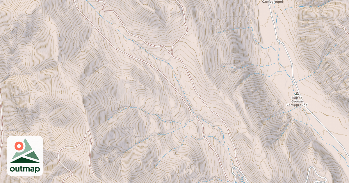 Map of EAST ORTELL LOOP